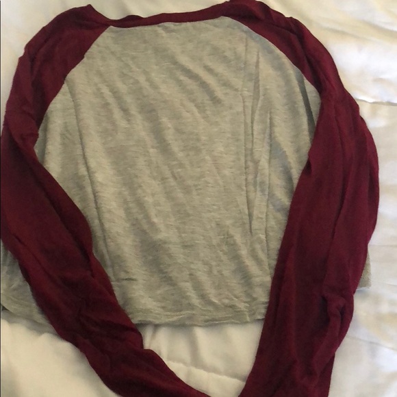 Long sleeve cropped tee - Picture 4 of 4